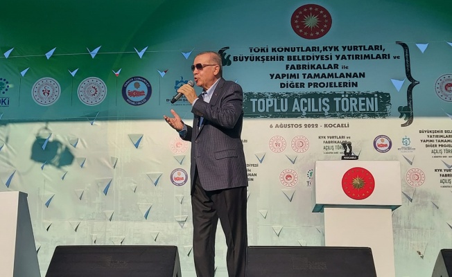 Cumhurbaşkanı Erdoğan: Kocaeli destan üstüne destan yazıyor