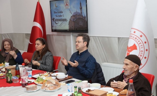 Giresun'da 'huzur'lu iftar