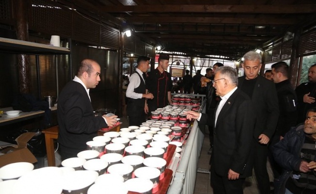 Kayseri'de 'Muhabbet' dolu iftar keyfi