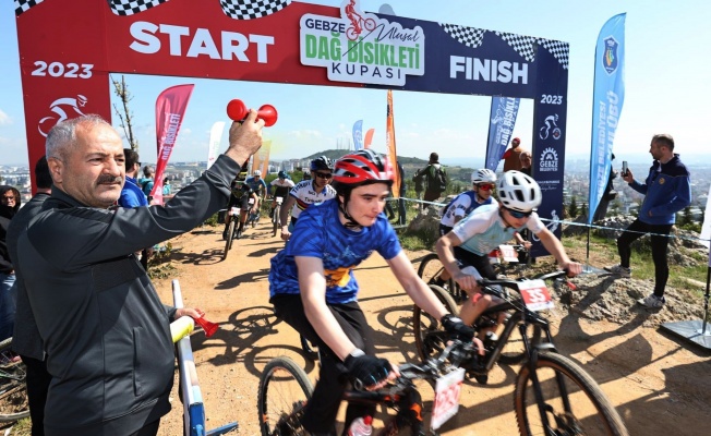 Ulusal Dağ Bisikleti Kupası yarışları Gebze’de yapıldı
