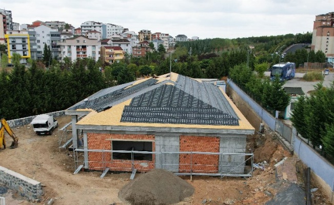 Çayırova'da Gençlik Merkezi’nin kaba inşaatı tamamlandı