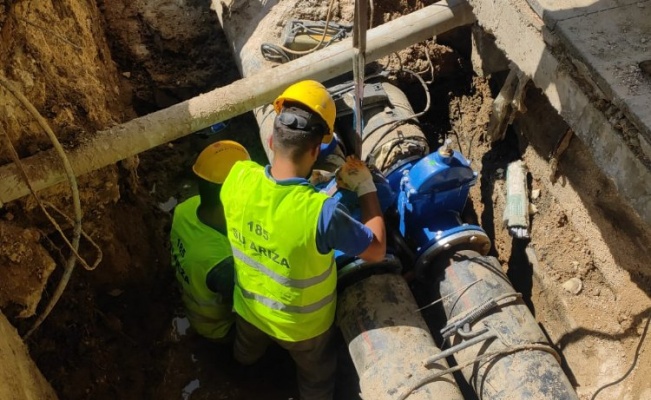 KOSKİ günlük 20 metreküp su kaybını önledi