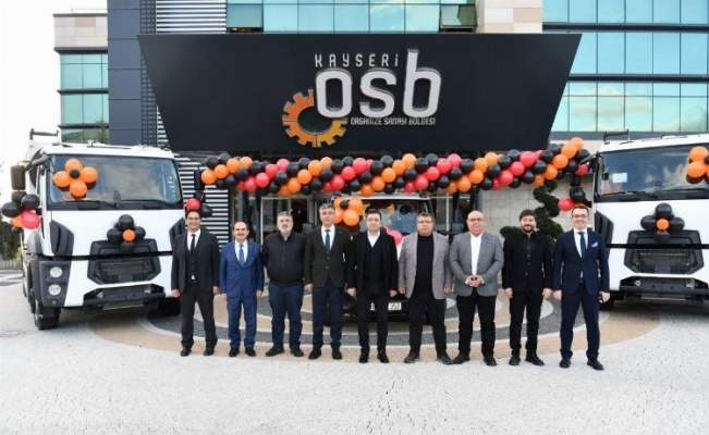 Kayseri OSB'nin araç filosuna 6 taze kuvvet