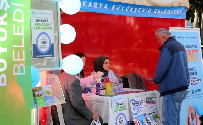 Sakarya'da Dünya Diyabet Günü’nde anlamlı çalışma