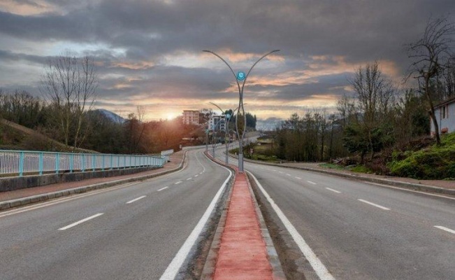 Hoca Ahmet Yesevi Caddesi duble yola kavuştu