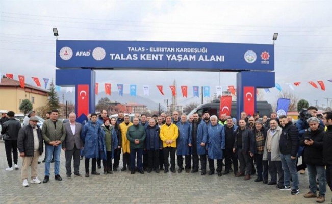 Kayseri Talas'tan çifte mesaj