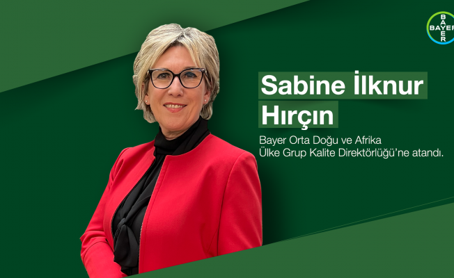 Bayer Türkiye Kalite Direktörü Sabine İlknur Hırçın 63 ülkeye liderlik edecek