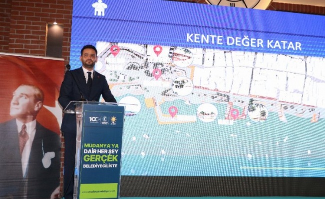 Cumhur İttifakı adayı Dinçer'in Mudanya projeleri tanıtıldı
