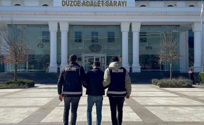 Düzce'de firari dolandırıcı tutuklandı