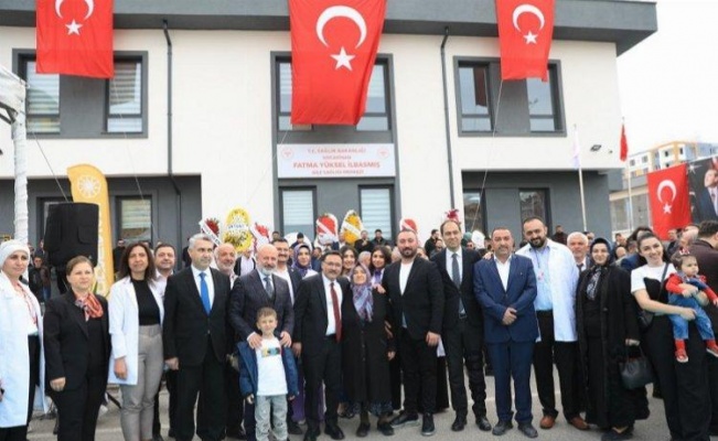 Kayseri Kocasinan'a yeni aile sağlığı merkezi