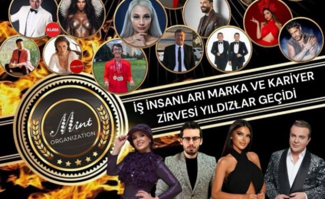 İş İnsanları Marka ve Kariyer Zirvesi'nde yıldızlar geçidi