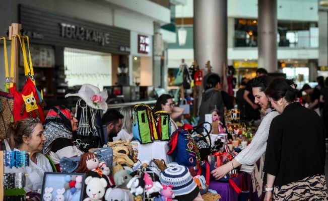 Ankara'da 'Kadın Emeği' pazarı