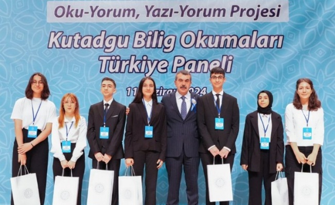 Bakan Tekin, Kutadgu Bilig Okumaları Türkiye Paneli'nde