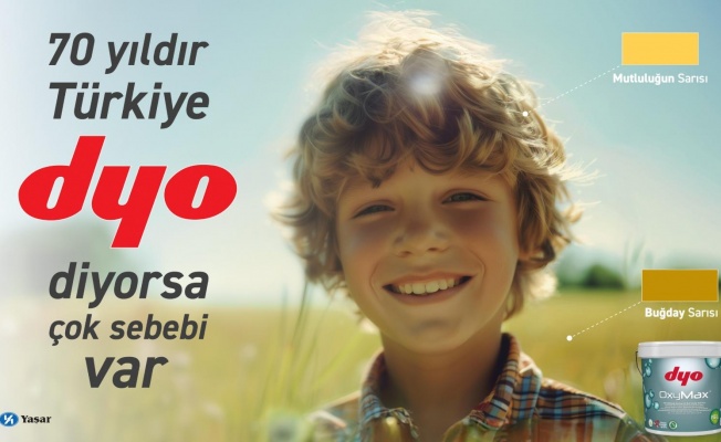 Boyada ilklerin markası DYO 70 yaşında