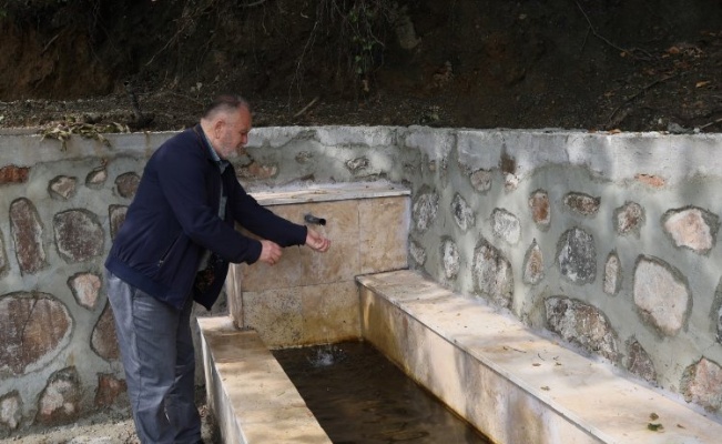 Kocaeli Büyükşehir'den kırsal mahallelere çeşme