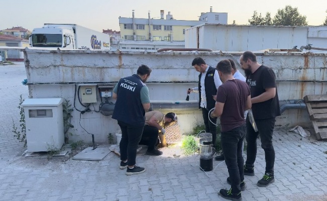 Konya'da işletmelere atık su ve koku denetimi