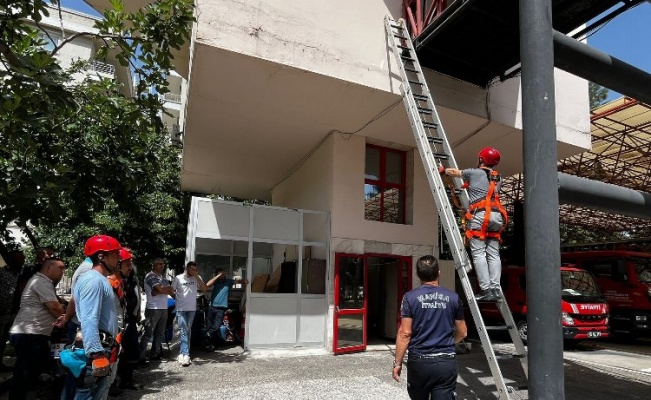 Manisa'da 'yüksekte çalışma' eğitimi