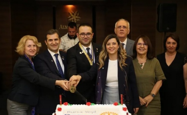 Bursa Yeşil Rotary’de Mustafa Gürkan Midilliç dönemi