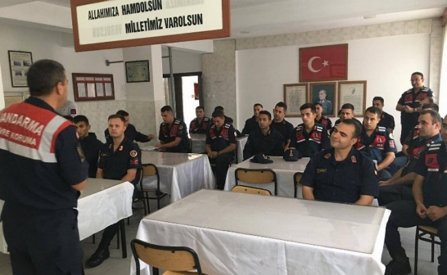 Edirne Jandarma Komutanlığı orman yangınlarına dikkat çekiyor