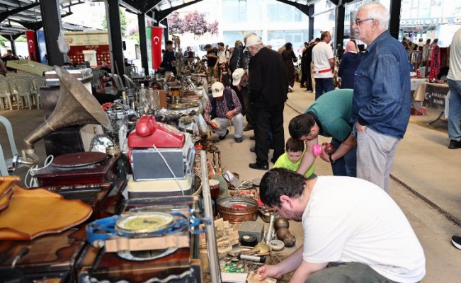 Kayseri'de antikacılar yeni yerlerini sevdi