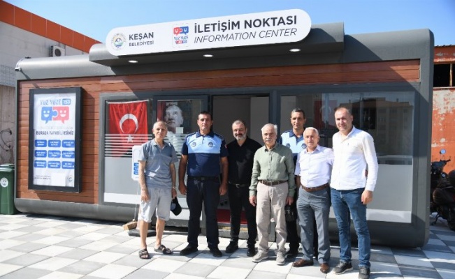 Keşan Belediyesi hizmet noktası Yeni Mahalle’de faaliyete başladı