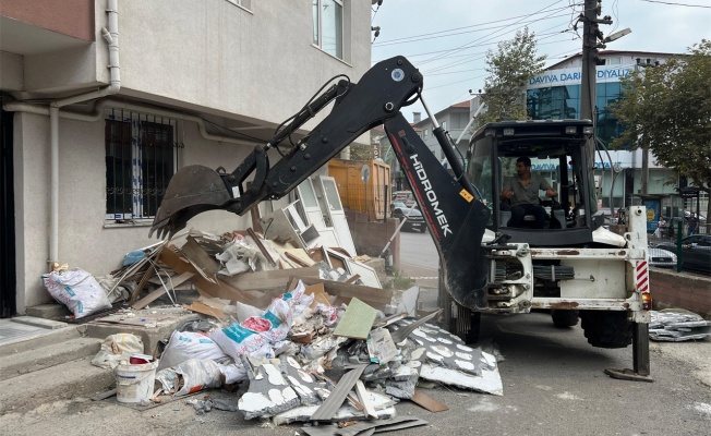 9 ayda 9 bin 884 ton moloz atık toplandı