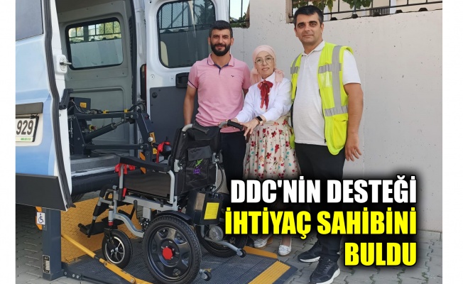 DDC'nin desteği ihtiyaç sahibini buldu