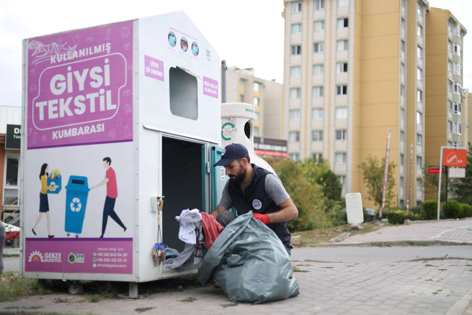 Gebze’de atıklar çöpe değil ekonomiye!