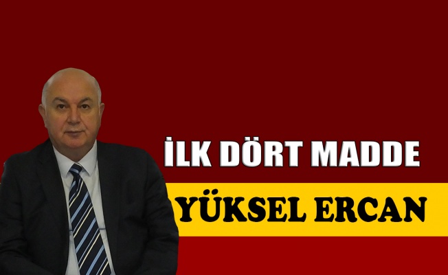 İlk dört madde