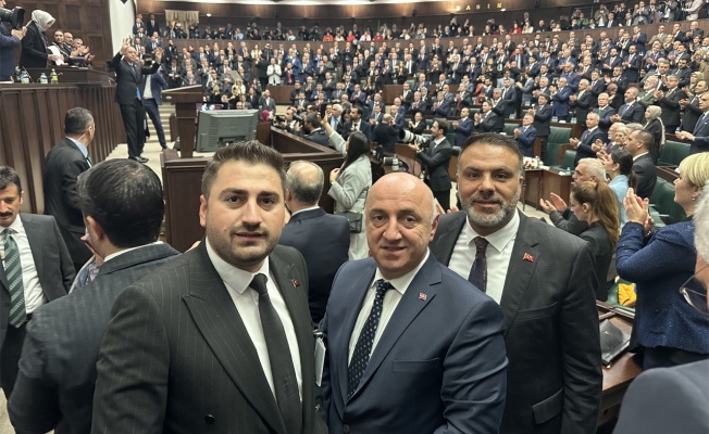 Bıyık, Ak Parti grup toplantısına katıldı