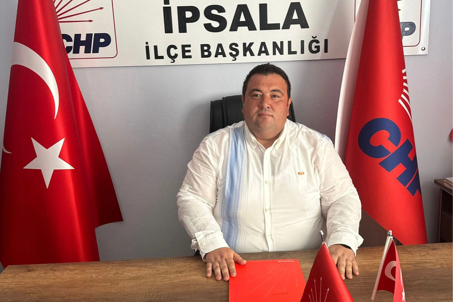 CHP İpsala'da yeni başkan İsmail Göksu