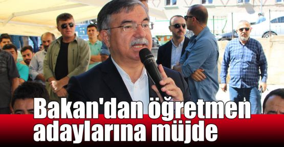  Bakan'dan öğretmen adaylarına müjde