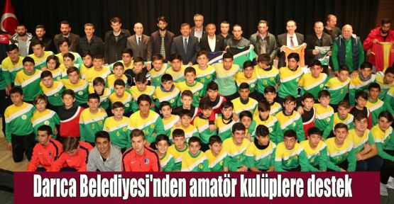  Darıca Belediyesi'nden amatör kulüplere destek  