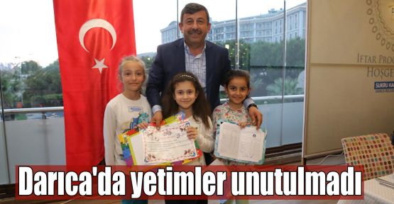  Darıca'da yetimler unutulmadı 