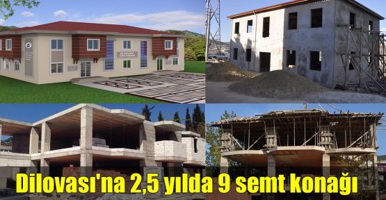 Dilovası'na 2,5 yılda 9 semt konağı