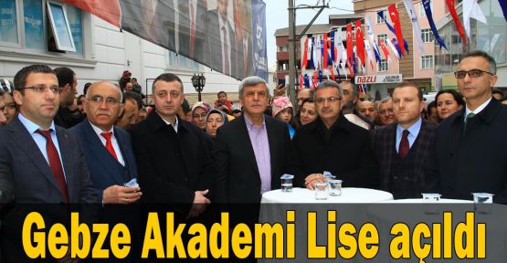 Gebze Akademi Lise açıldı