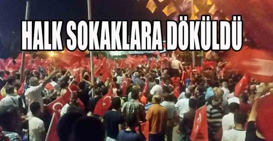 Gebze'de halk sokaklara döküldü