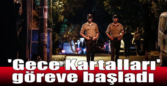 'Gece Kartalları' göreve başladı