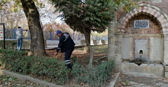 Hünkar Çayırı'nda temizlik ve ağaç bakımı yapıldı