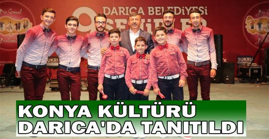 Konya kültürü Darıca'da tanıtıldı