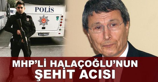 MHP'li Halaçoğlu'nun şehit acısı