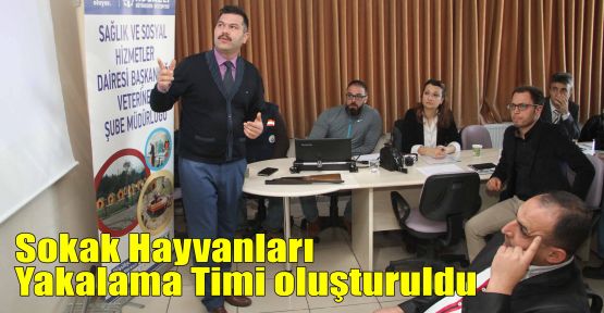   Sokak Hayvanları Yakalama Timi oluşturuldu