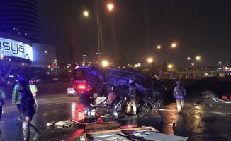 Kadıköy'de trafik kazası: 4 yaralı