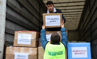 Kocaeli'de öğrenciler Suriye'deki çocuklar için oyuncak topladı