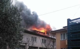 Sakarya'da ev yangını