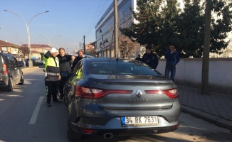 Sakarya'da trafik kazası: 1 yaralı