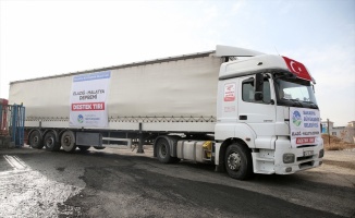 Sakarya'dan gönderilen yardımlar deprem bölgesine ulaştı