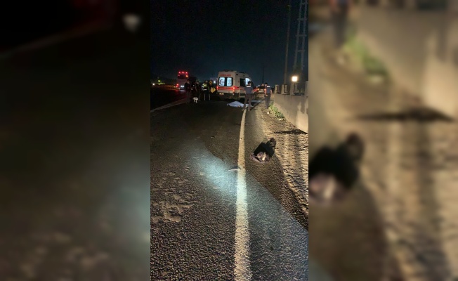 Tekirdağ'da otomobilin çarptığı yaya hayatını kaybetti