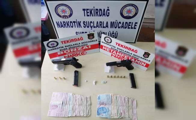 Tekirdağ'da uyuşturucu operasyonunda 2 zanlı tutuklandı