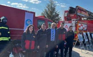 Manisa'da MCBÜ öğrencilerinden itfaiyeye büyük ilgi